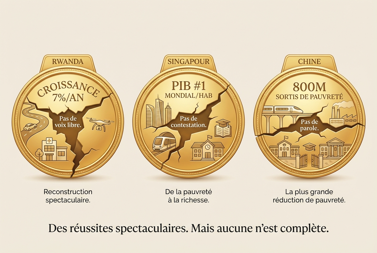 Les Reussites Relatives : Medailles avec fissures